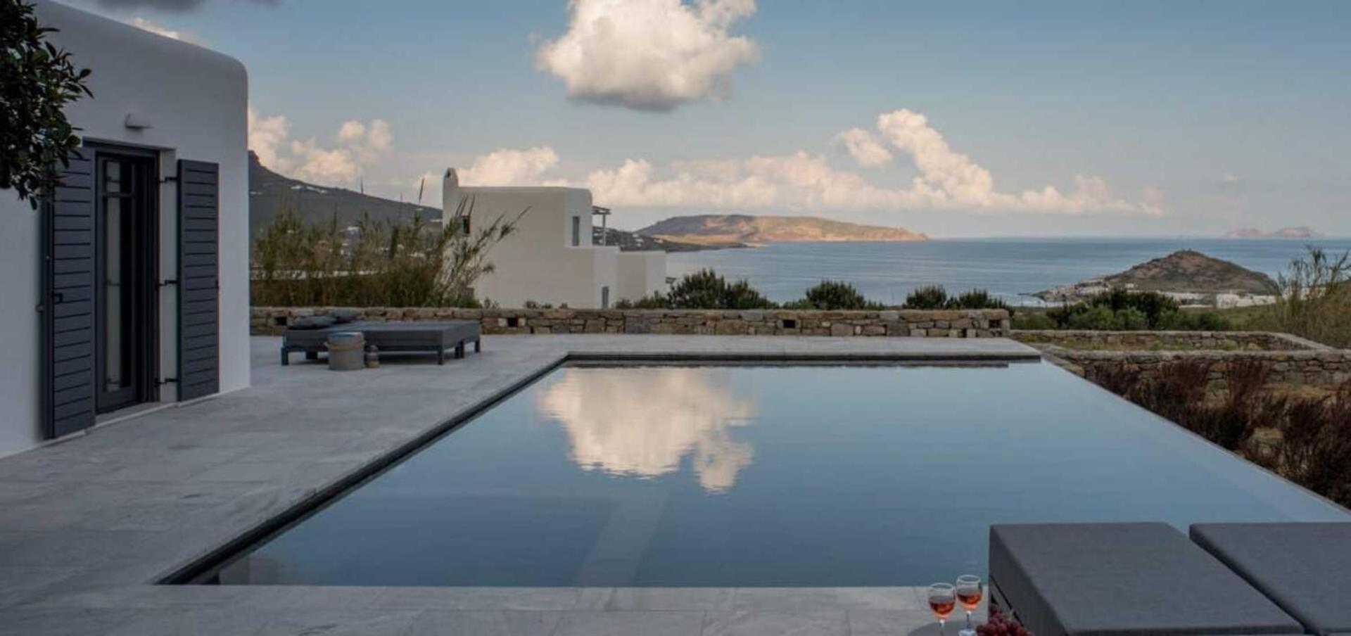 Myconian Platinum Senior & Deluxe Villas Kalafatis Exterior foto